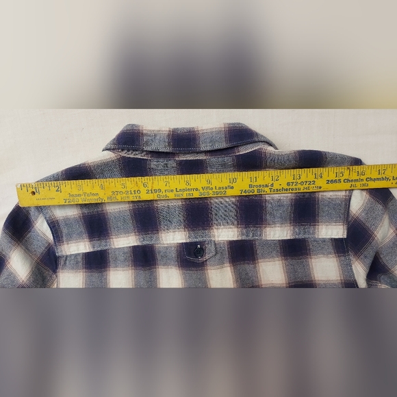 VANS Flannel Plaid Shirt Dark Academia Grunge Streetwear Staple - Picture 11 of 13